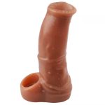 Colorful Extension Penis Sleeve - Red - Image 9