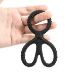 Scissors Silicone Cock Ring - Image 3