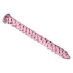 Pink Glass Threaded Urethral Plug Kit - Image 3