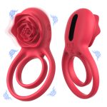 Petal-shaped Vibrating Penis Ring - Image 6