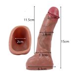 Scrotum Cover Realistic Cock Sleeve -E - Image 4
