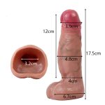 Scrotum Cover Realistic Cock Sleeve -F - Image 4