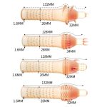 Ultrathin Massager Vibrator Cock Condom -B - Image 5