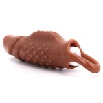 Vibrating Penis Extender Sleeve - Bump - Image 2