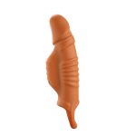 Vibrating Penis Extender Sleeve - Stripe - Image 7