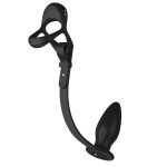 Cock & Ball Ring With Anal Plug - Image 6