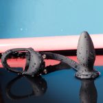 Cock & Ball Ring With Anal Plug - Image 2