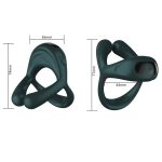 Lust Vibration Tripe Cock Ring - Image 2