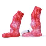 Squirting Flame Lifelike Penis Sleeve - B - Image 3