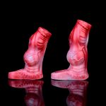 Flame Lifelike Penis Sleeve - B - Image 7