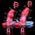 Squirting Flame Lifelike Penis Sleeve - C - Image 2