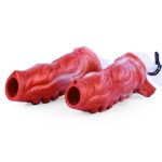 Squirting Flame Lifelike Penis Sleeve - C - Image 4