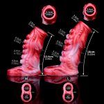 Flame Lifelike Penis Sleeve - C - Image 2