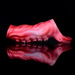 Flame Lifelike Penis Sleeve - C - Image 4