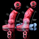 Squirting Flame Lifelike Penis Sleeve - D - Image 3