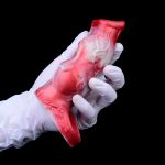 Flame Lifelike Penis Sleeve - E - Image 8