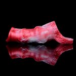 Flame Lifelike Penis Sleeve - E - Image 4