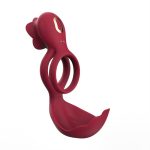 Rose Clit Stimulator Cock Ring - Image 4