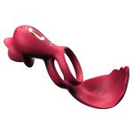 Rose Clit Stimulator Cock Ring - Image 5