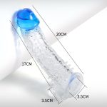 Penis Enlargement Sleeve with Elastic Ball Band - Image 4