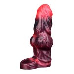 Blood-Red Fantasy Vibrating Cock Sleeve