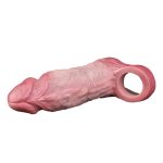 Realistic Penis Enlargement Sleeve - 6.46 in - Image 5