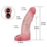 Realistic Penis Enlargement Sleeve - 7.72 in - Image 2