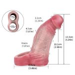 Realistic Penis Enlargement Sleeve - 5.24 in