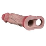 Realistic Penis Enlargement Sleeve - 8.83 in - Image 3