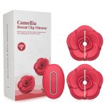Camellia Vibrating Rose Nipple Clamp