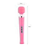 Rechargeable Magic Wand Massager - 10 Speeds - Image 2