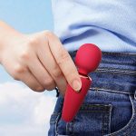 Cute Ice Cream Mini Wand Vibrator - Image 3