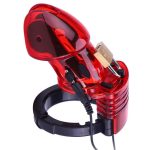 Electro Sex Chastity Device - Red - Image 7