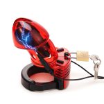 Electro Sex Chastity Device - Red - Image 8