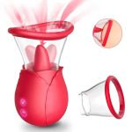 Tongue-licking & Suckiner Rose Clit Pump - Image 6