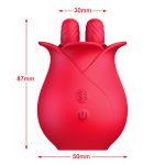 Romeo Double-pistil Rose Tongue-lickiing Vibrator - Image 4