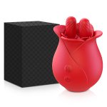 Romeo Double-pistil Rose Tongue-lickiing Vibrator - Image 5