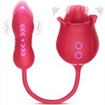 Licking & Thrusting Vibrator