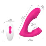 Fierce Clit Suction Vibrator Dong - Image 2