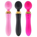 Magnetic Charging Double Head Wand Vibrator - Image 6