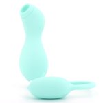 Cute Dinosaur 2-in-1 Clit Sucker & Bullet Vibrator - Image 2