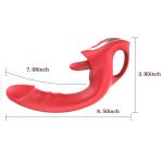 Double Head Telescopic Dildo Vibrator - Image 2