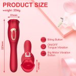Mouth Lip Biting Vibrator with G Spot Tapping - Image 5