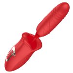 Biting thrusting Rose Vibrator