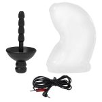 Cock Cage With Electric Shock Penis Plug - Image 3