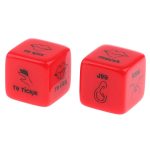 Red Acrylic Dice Game Sexy Toy - Image 6