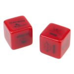 Red Acrylic Dice Game Sexy Toy - Image 3