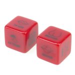 Red Acrylic Dice Game Sexy Toy - Image 4