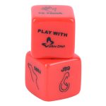 Red Acrylic Dice Game Sexy Toy - Image 5
