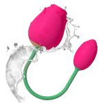 Rose Sucking Clitoral Vibrator With Ball - Image 2